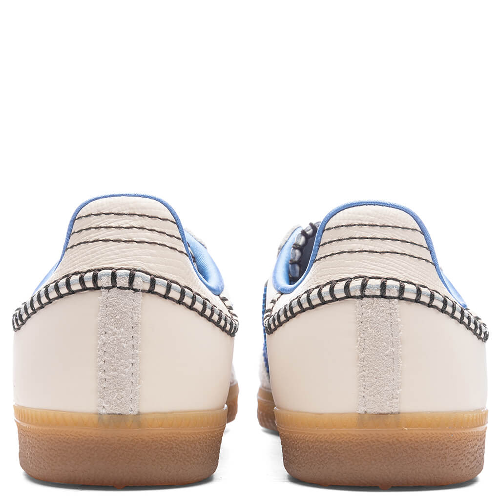 Wales Bonner x Adidas Nylon Samba - Wonder Clay/Team Royal Blue/Wonder White - Image 4
