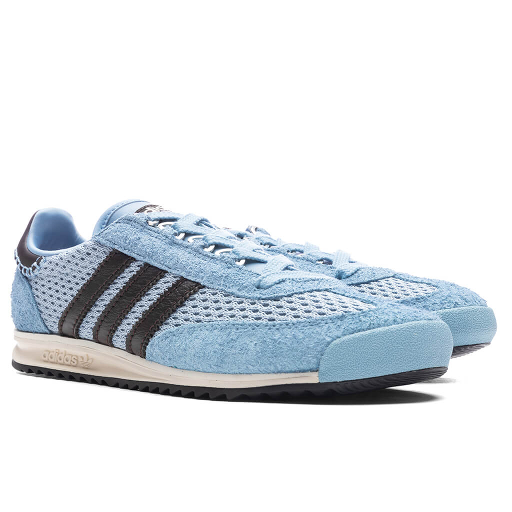 Wales Bonner x Adidas SL76 - Ash Blue/Core Black - Image 2