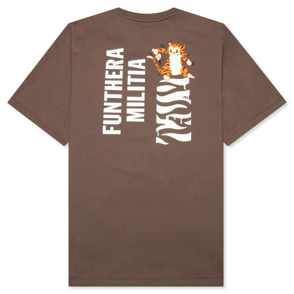 White Tiger Tee - Brown - Image 2