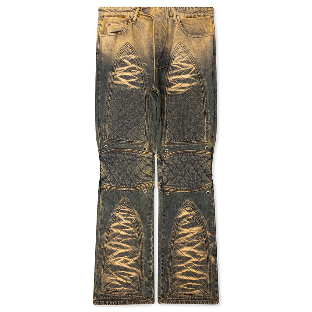 Moto Denim - Rust/Denim - Image 2