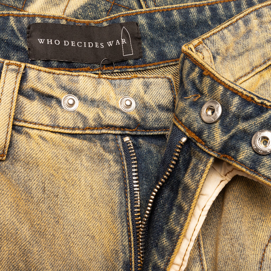 Moto Denim - Rust/Denim - Image 3