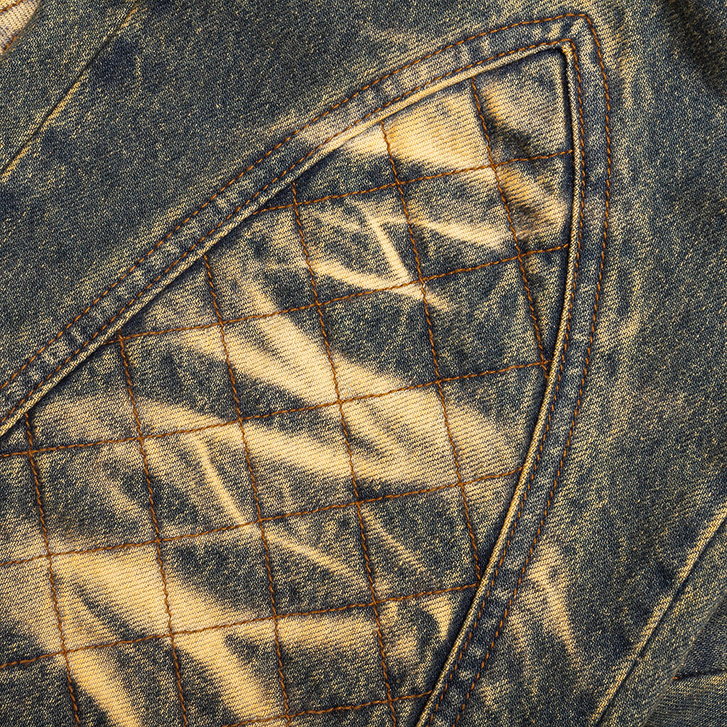 Moto Denim - Rust/Denim - Image 4