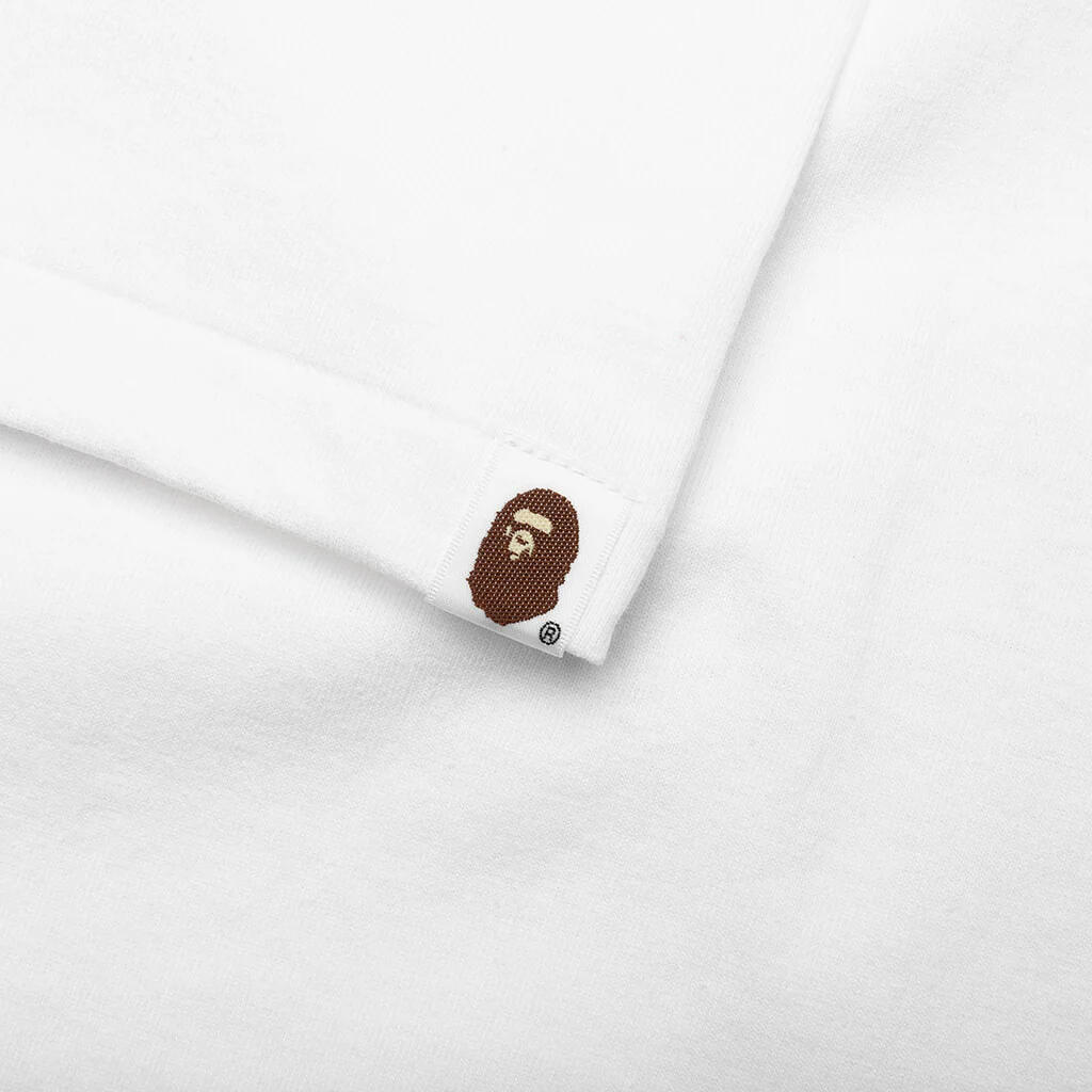 Liquid Camo Bape Sta Logo Tee - White - Image 5