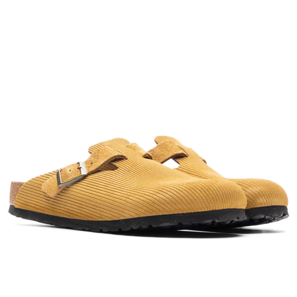 Wide Boston Suede Embossed - Cork Brown - Image 2