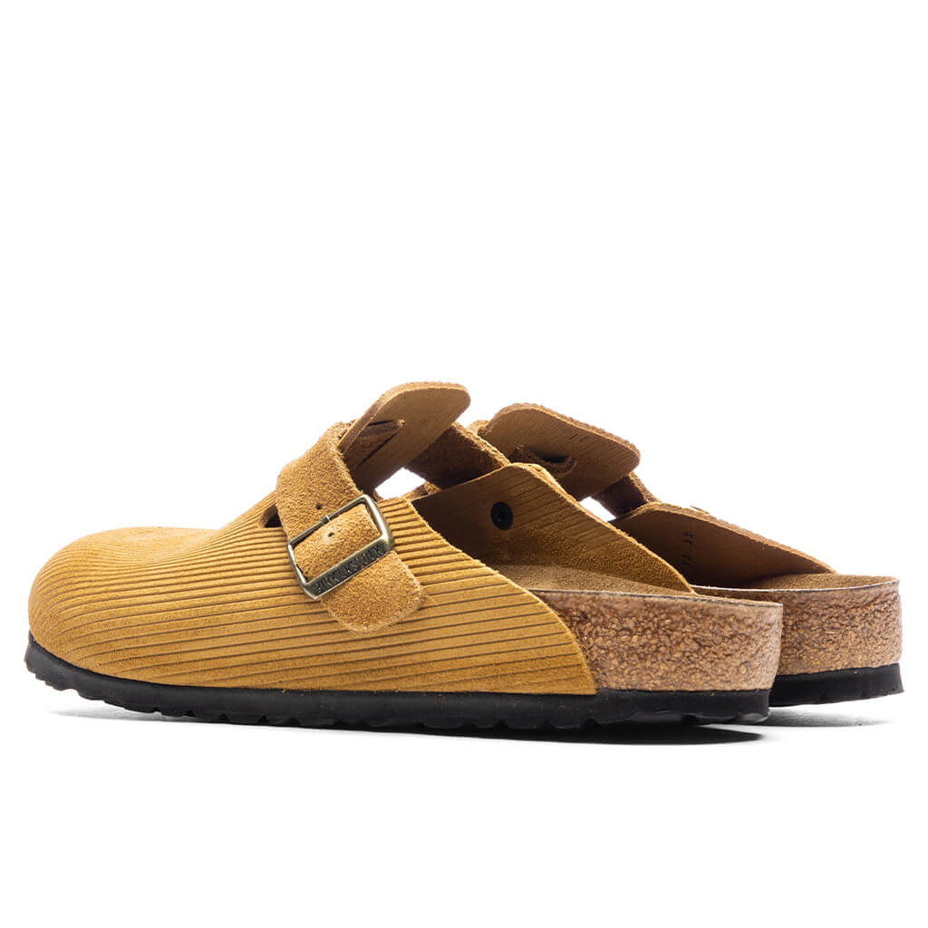 Wide Boston Suede Embossed - Cork Brown - Image 3