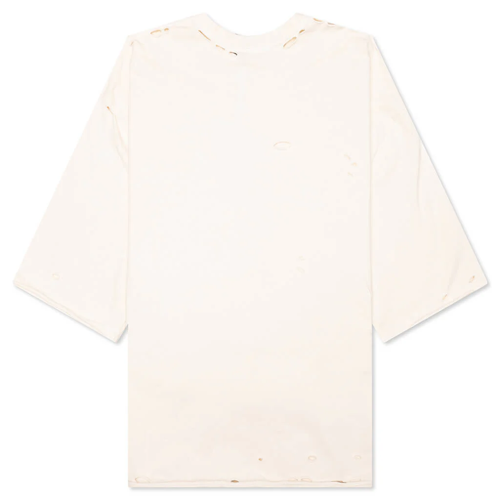 Budweiserria Destroyed Buffalo Tee - Off White - Image 2