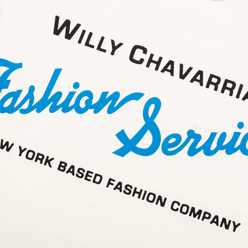 Fashion Services S/S Buffalo Tee - Cream - Image 4