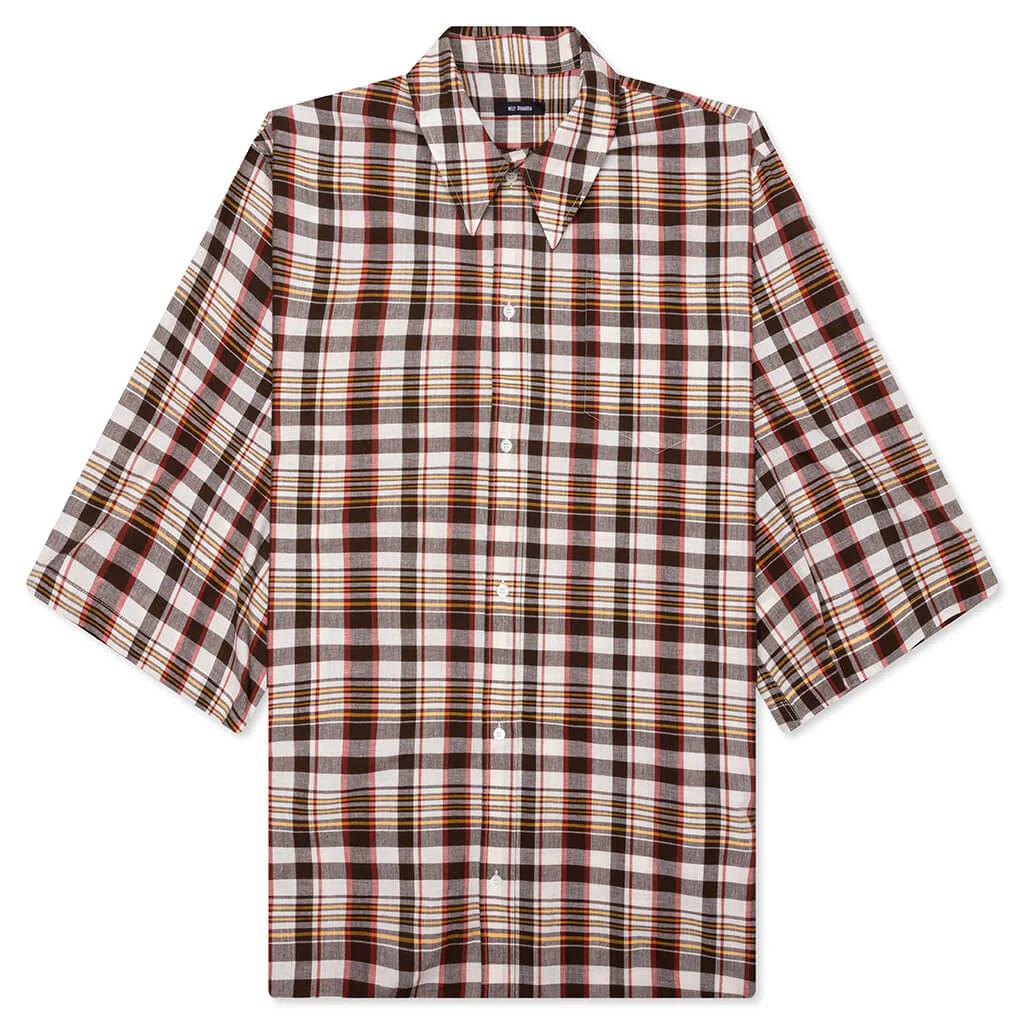 Hacienda S/S Shirt - Brown Check