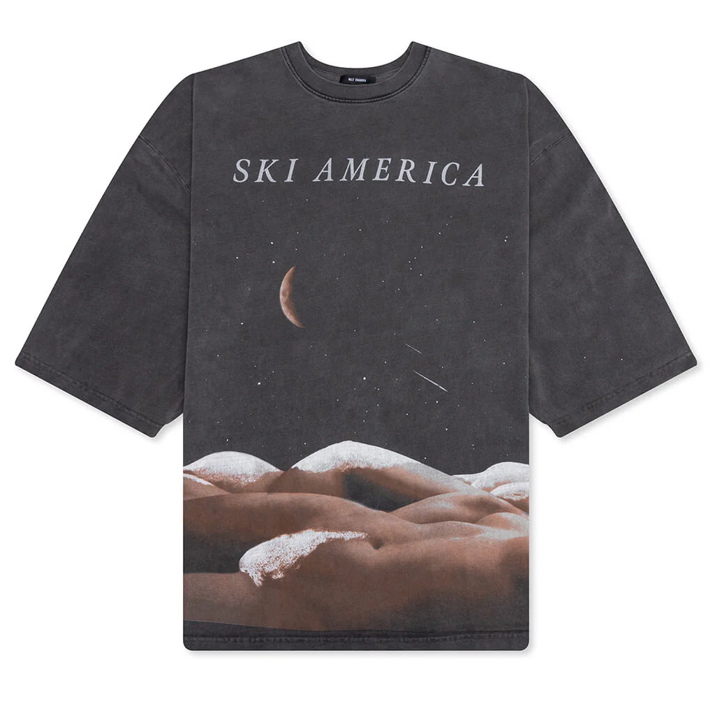 Ski America Tee - Black