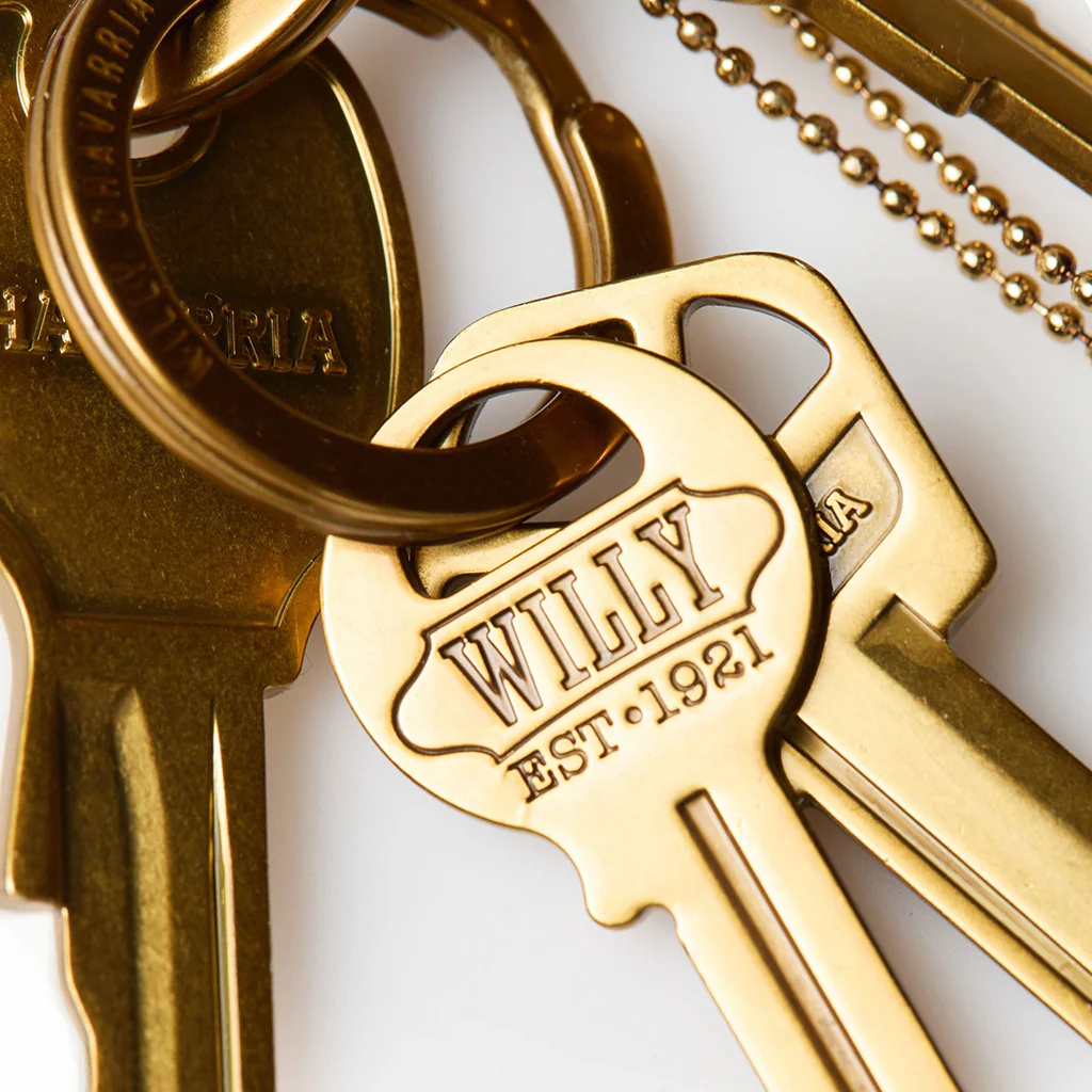 Staff Key Fob - Antique Gold - Image 2