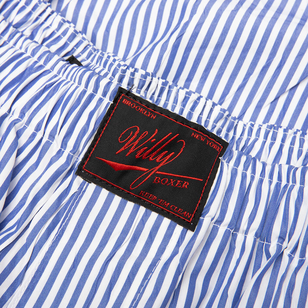 Willy Woven Boxer - Sail Blue Stripe - Image 4