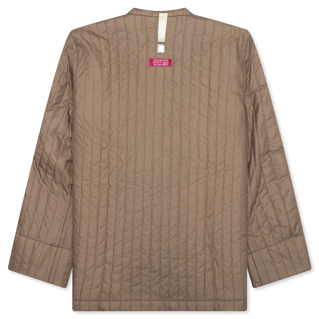 Winning Track Sideline Kimono - Khaki - Image 2