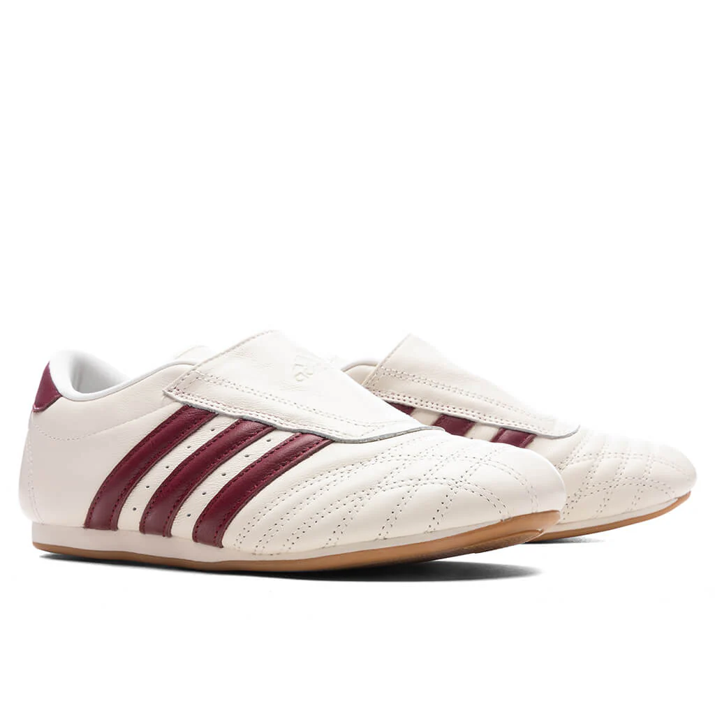 Women's Taekwondo - Off White/Noble Maroon/Gum - Image 2