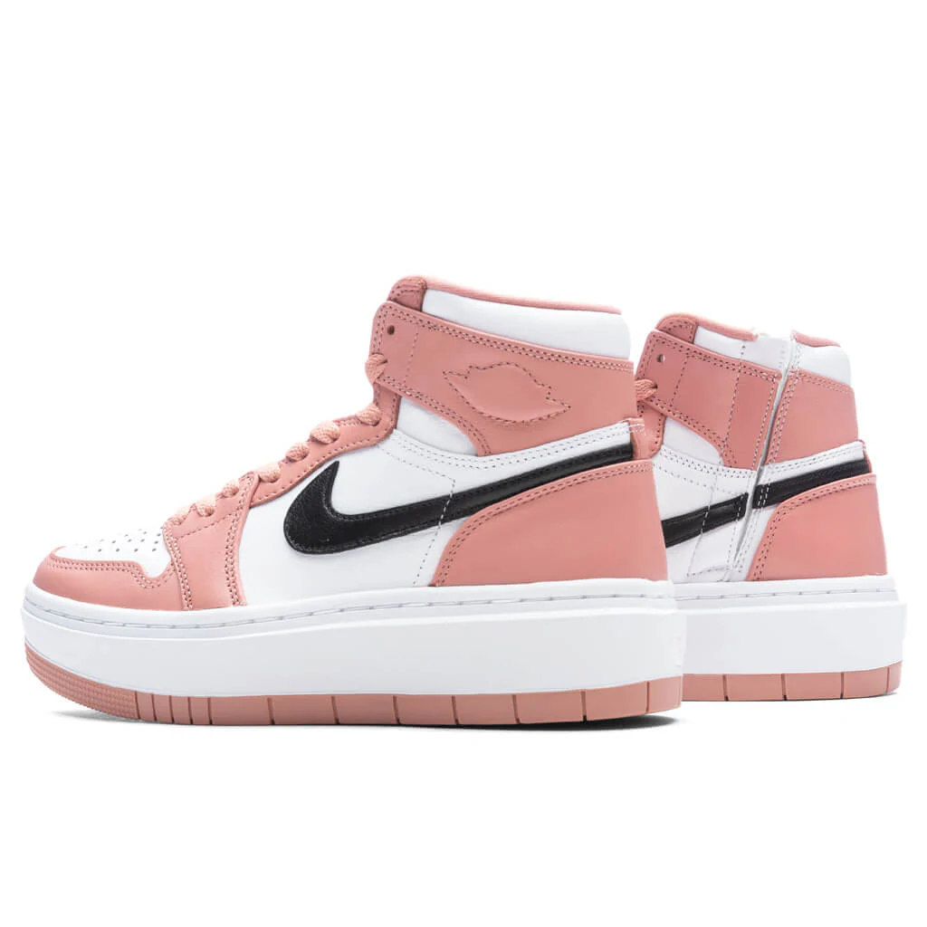 Women's Air Jordan 1 Elevate High - Red Stardust/Black/White - Image 3