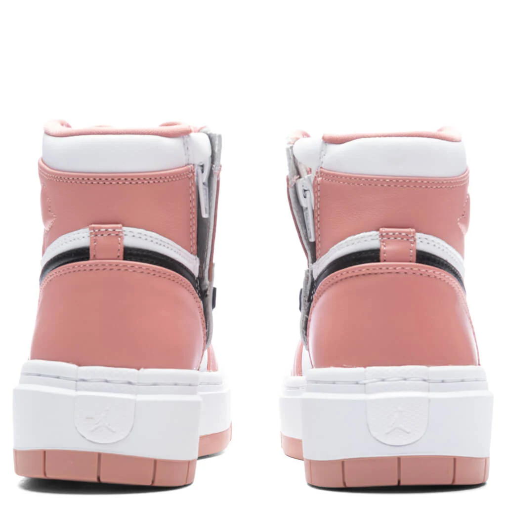 Women's Air Jordan 1 Elevate High - Red Stardust/Black/White - Image 4