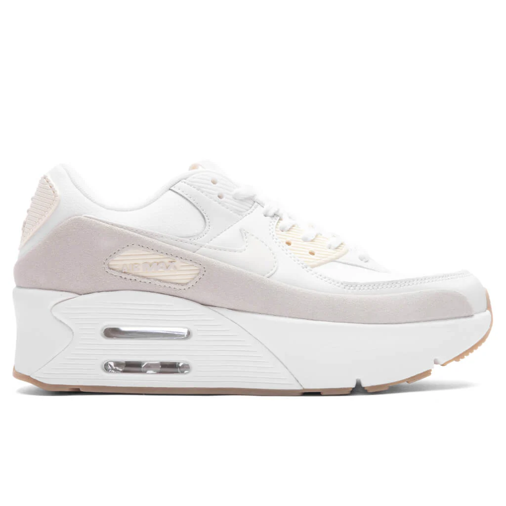Women's Air Max 90 LV8 - Sail/Phantom/Light Orewood Brown