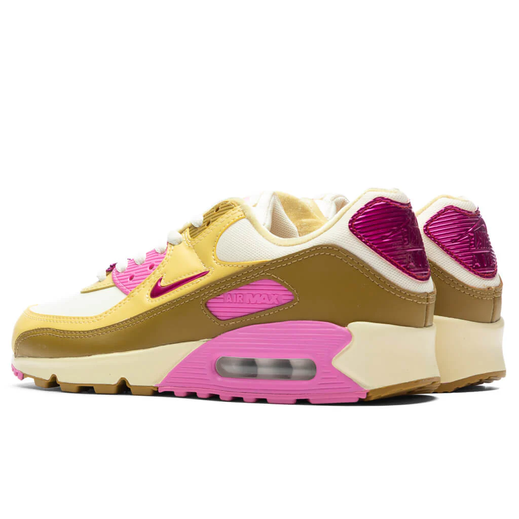 Women's Air Max 90 'Dance' - Coconut Milk/Playful Pink/Saturn Gold - Image 3