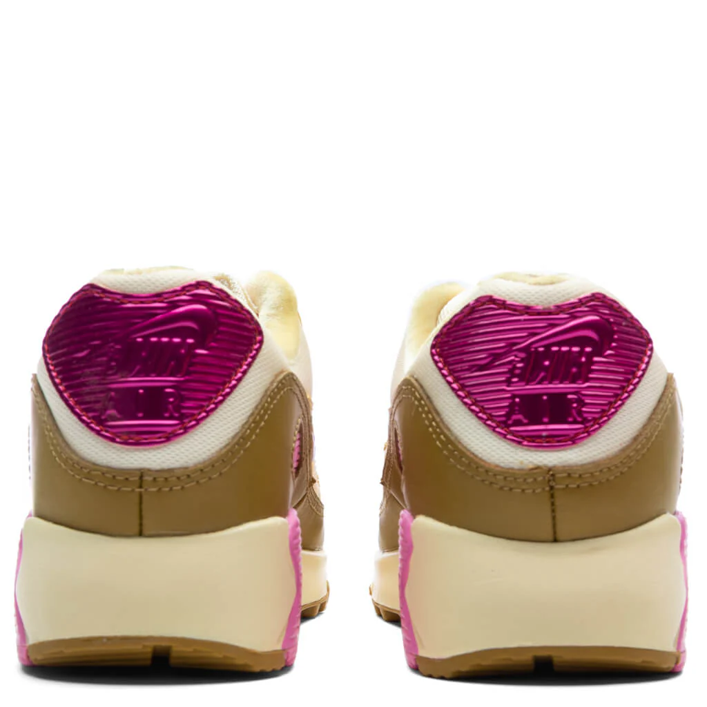 Women's Air Max 90 'Dance' - Coconut Milk/Playful Pink/Saturn Gold - Image 4