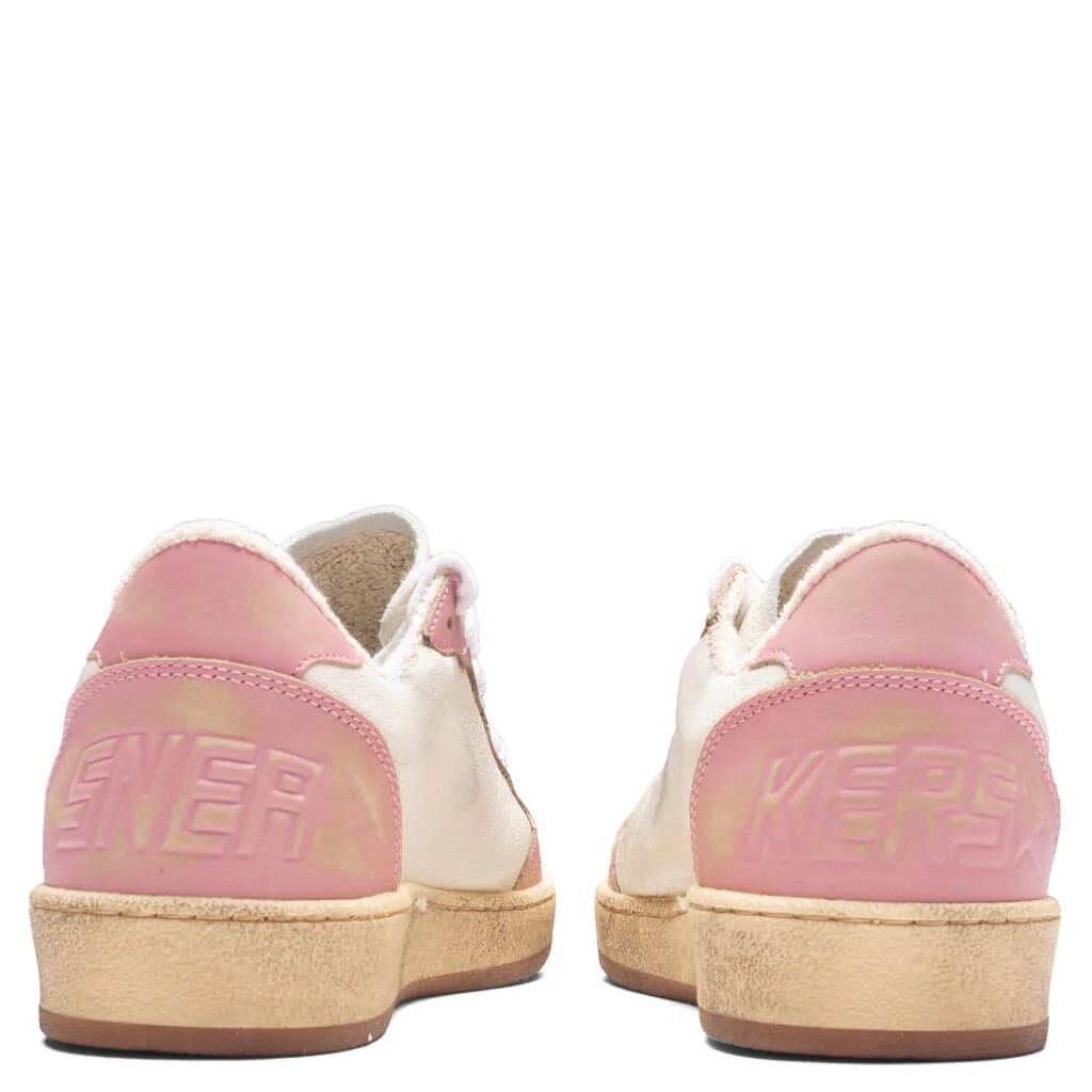 Women's Ball-Star - White/Pink - Image 4