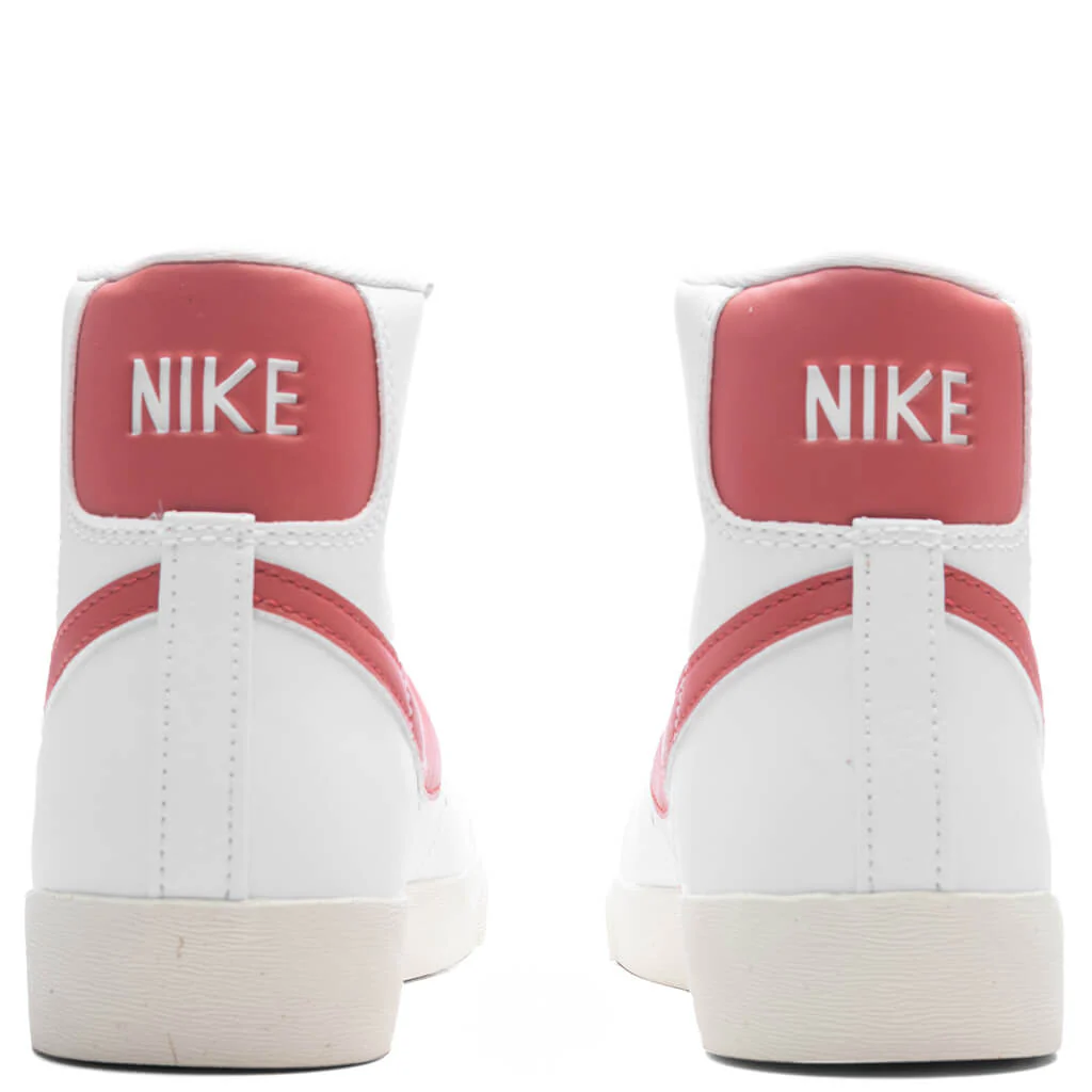 Women's Blazer Mid '77 NN - White/Adobe/Red Stardust - Image 4