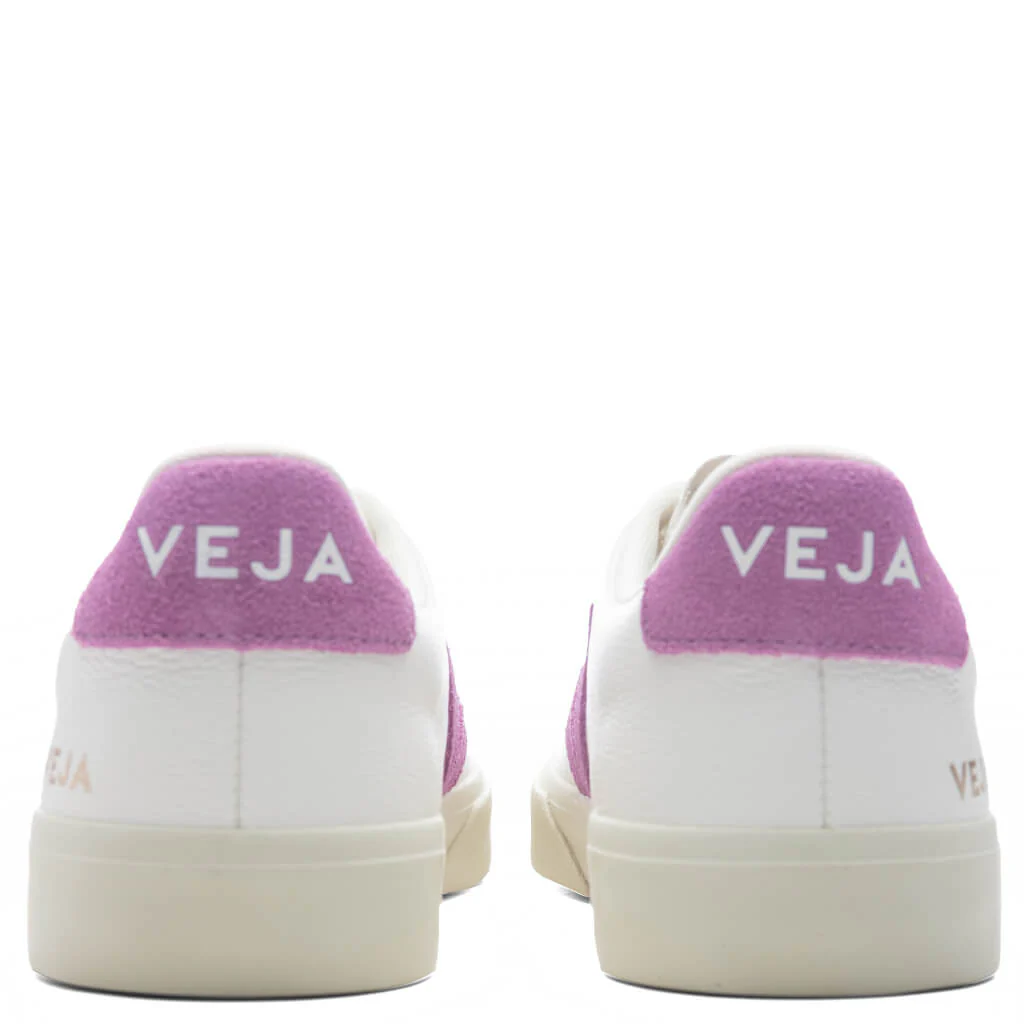 Women's Campo Chromefree Leather - Extra White/Mulberry - Image 4