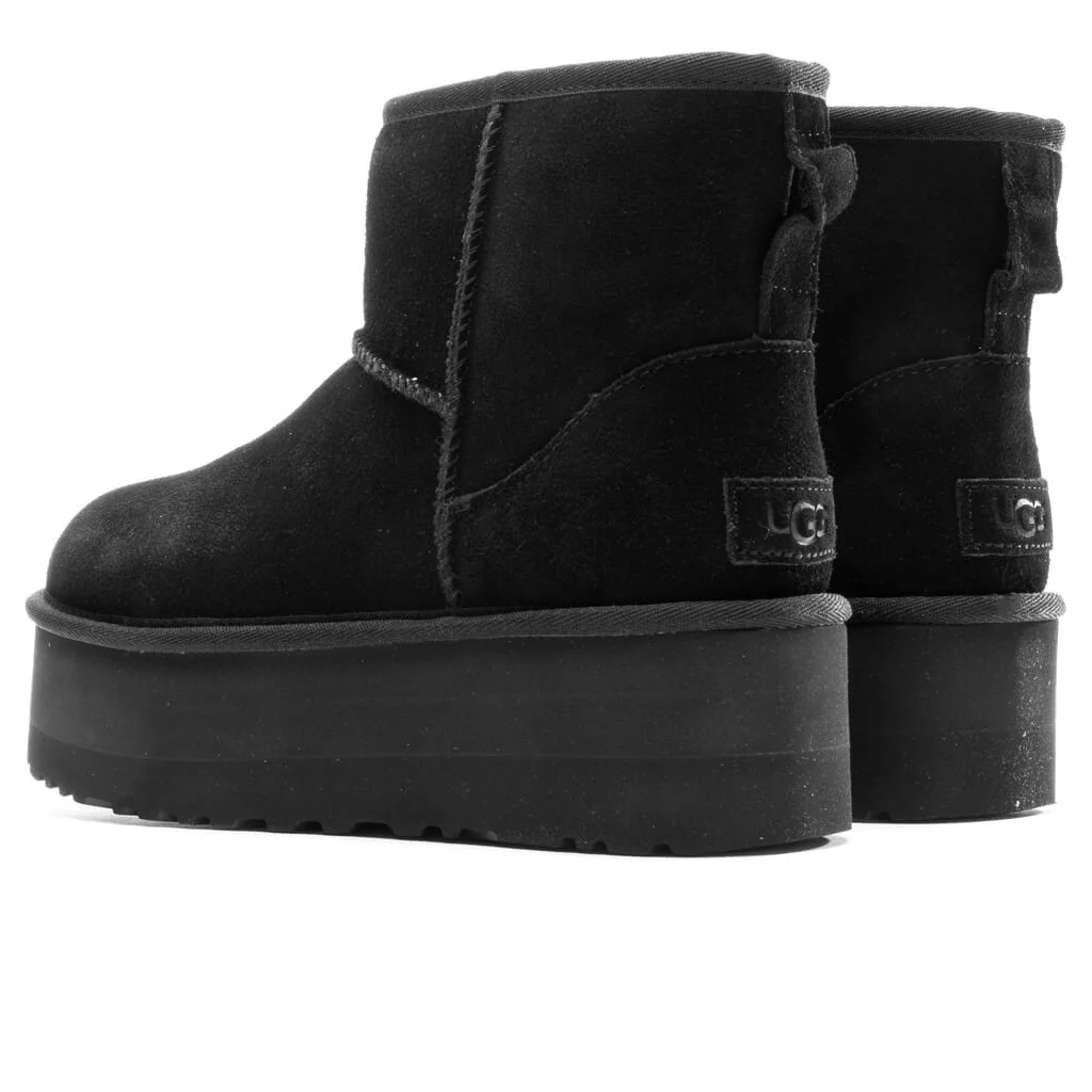Women's Classic Mini Platform - Black - Image 3
