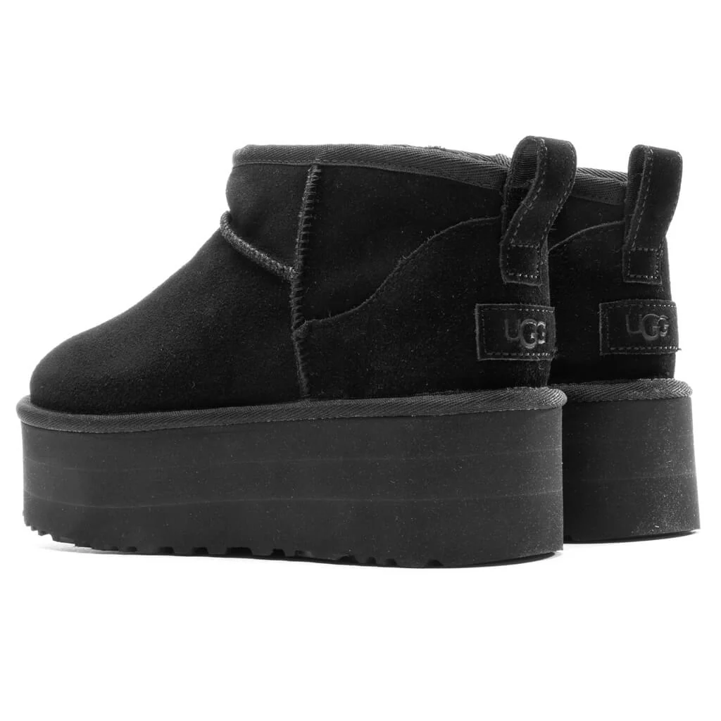 Women's Classic Ultra Mini Platform - Black - Image 3