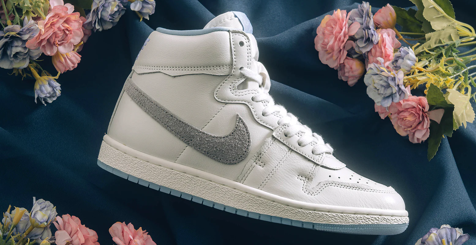Forget-Me-Nots x Air Jordan Women's Air Ship PE SP - Summit White/Rush Fuchsia - Image 5