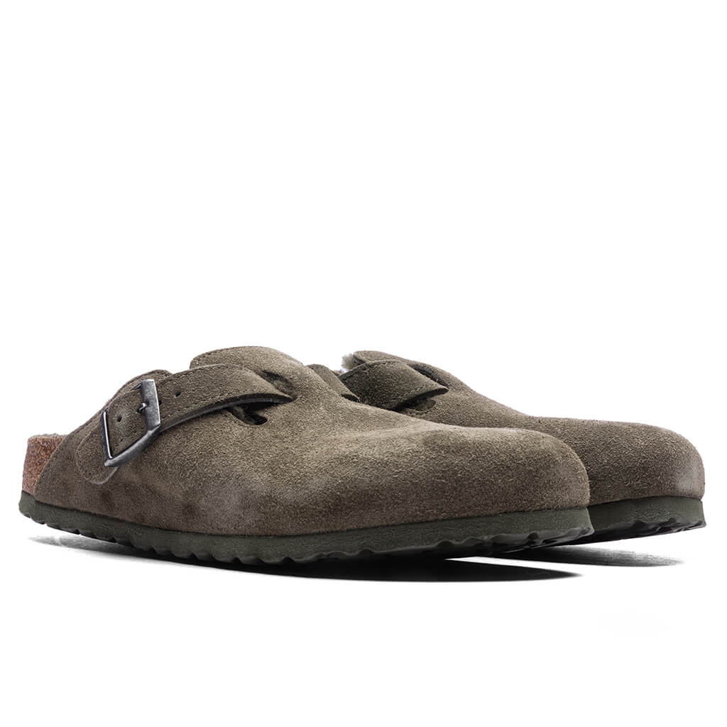 Women's Narrow Boston Suede - Thyme - Image 2