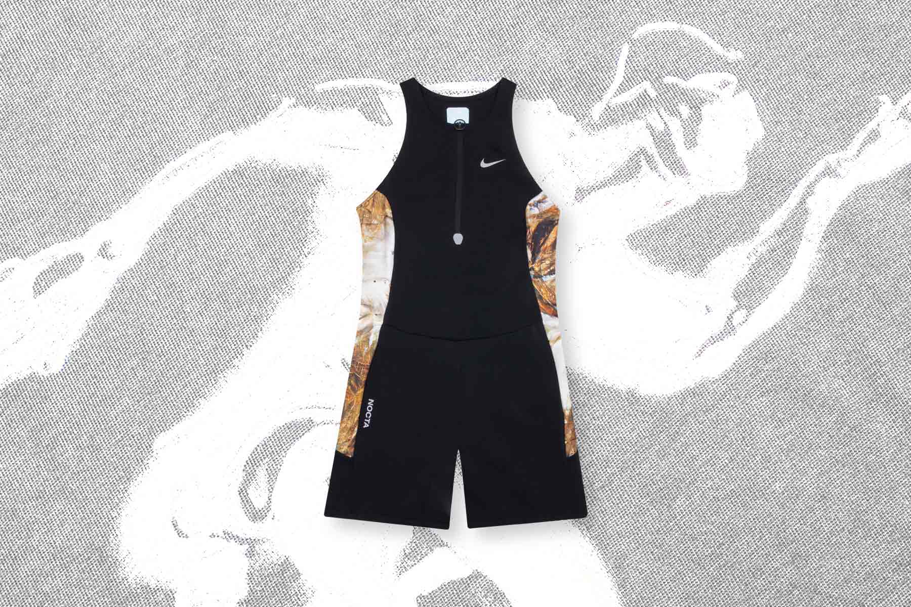 Women's NRG Nocta Run Unitard - Black/Baroque Brown - Image 6