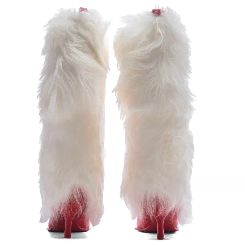 UGG x AMBUSH Women's Heel - White/Red - Image 4