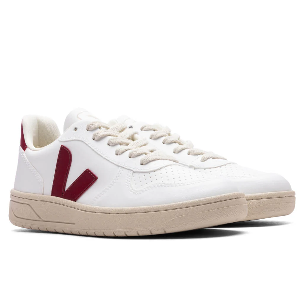 Women's V-10 CWL - White/Marsala - Image 2