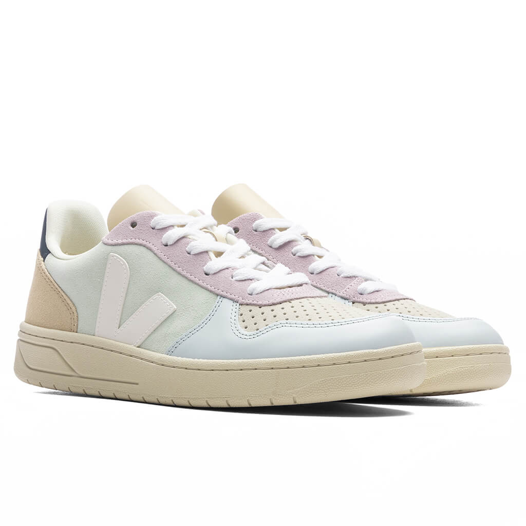 Women's V-10 Suede - Jade/White/MultiColor - Image 2