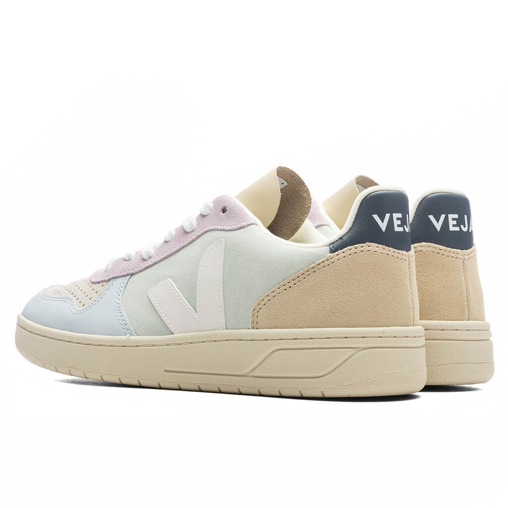 Women's V-10 Suede - Jade/White/MultiColor - Image 3