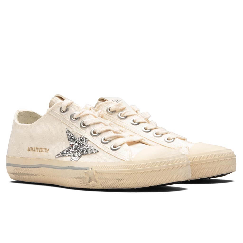 Women's V-Star 2 Canvas - Beige/Silver - Image 2