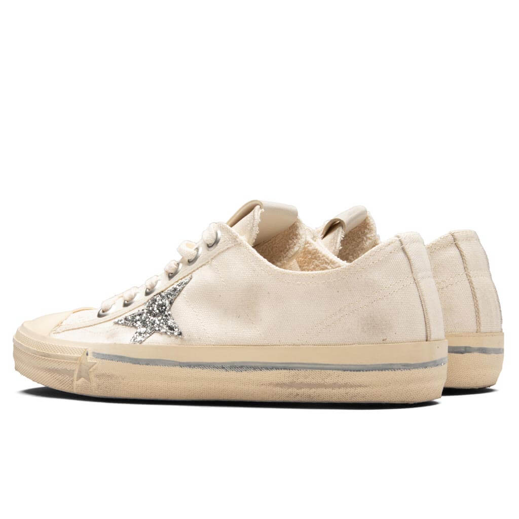 Women's V-Star 2 Canvas - Beige/Silver - Image 3