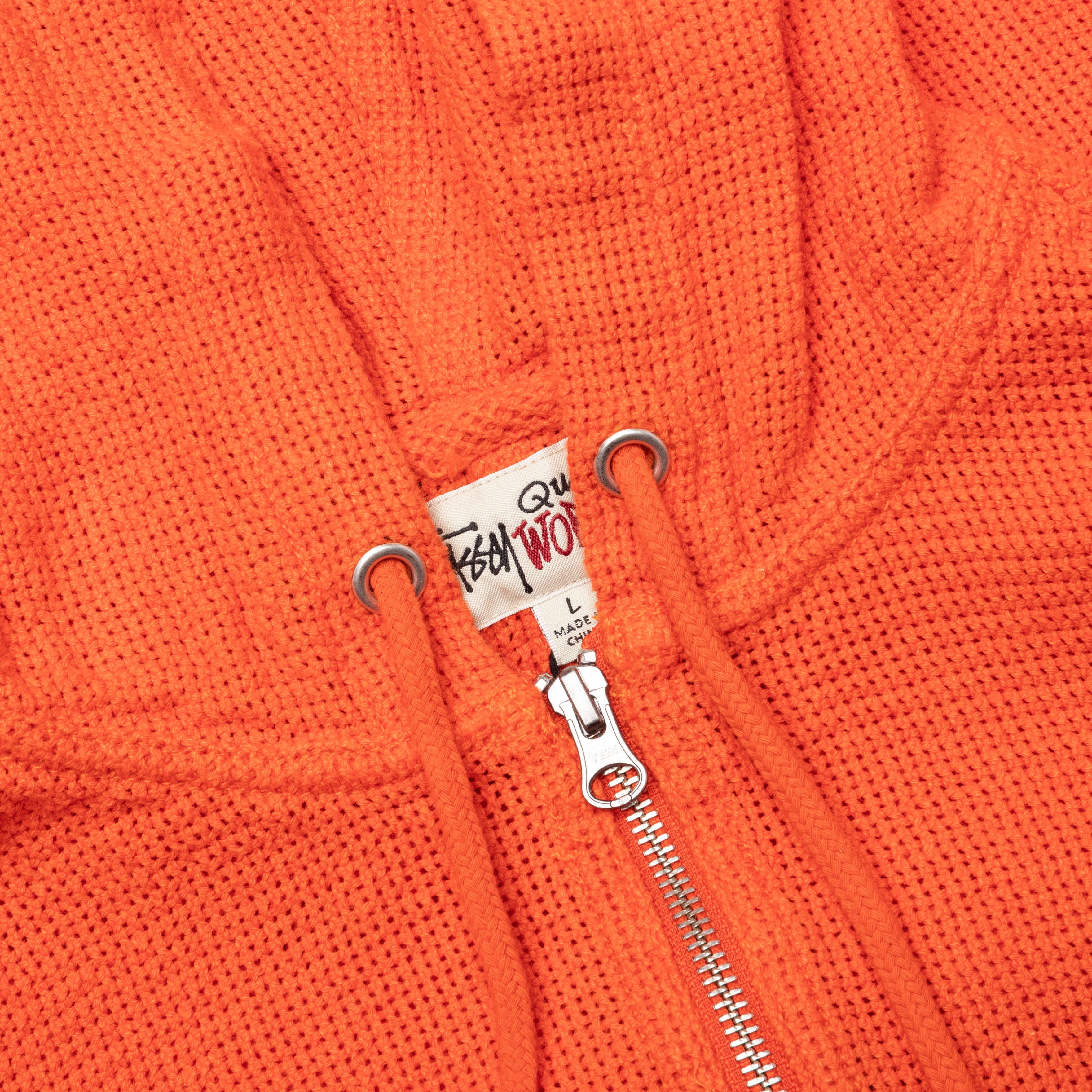 Work Jacket Cotton Mesh - Red Orange - Image 3