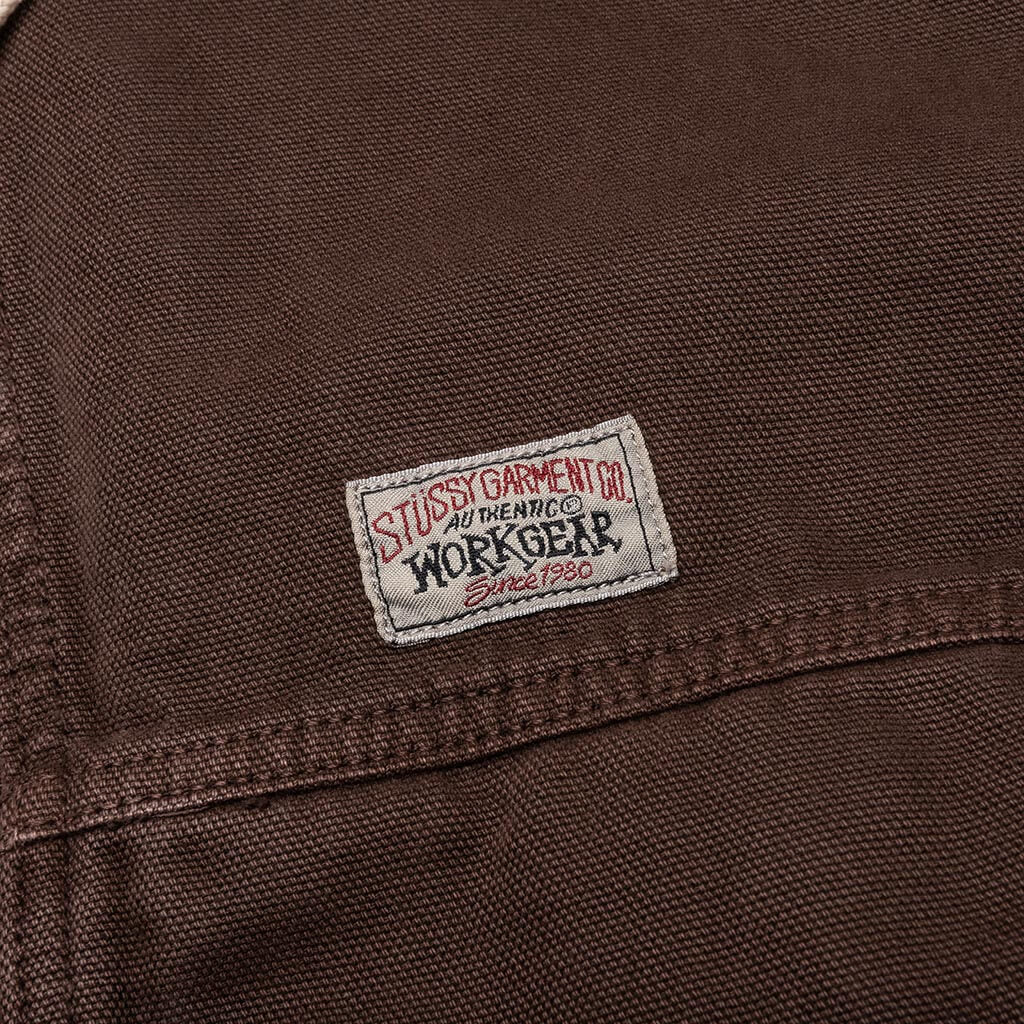 Work jacket Unlined Canvas - Brown - Image 3
