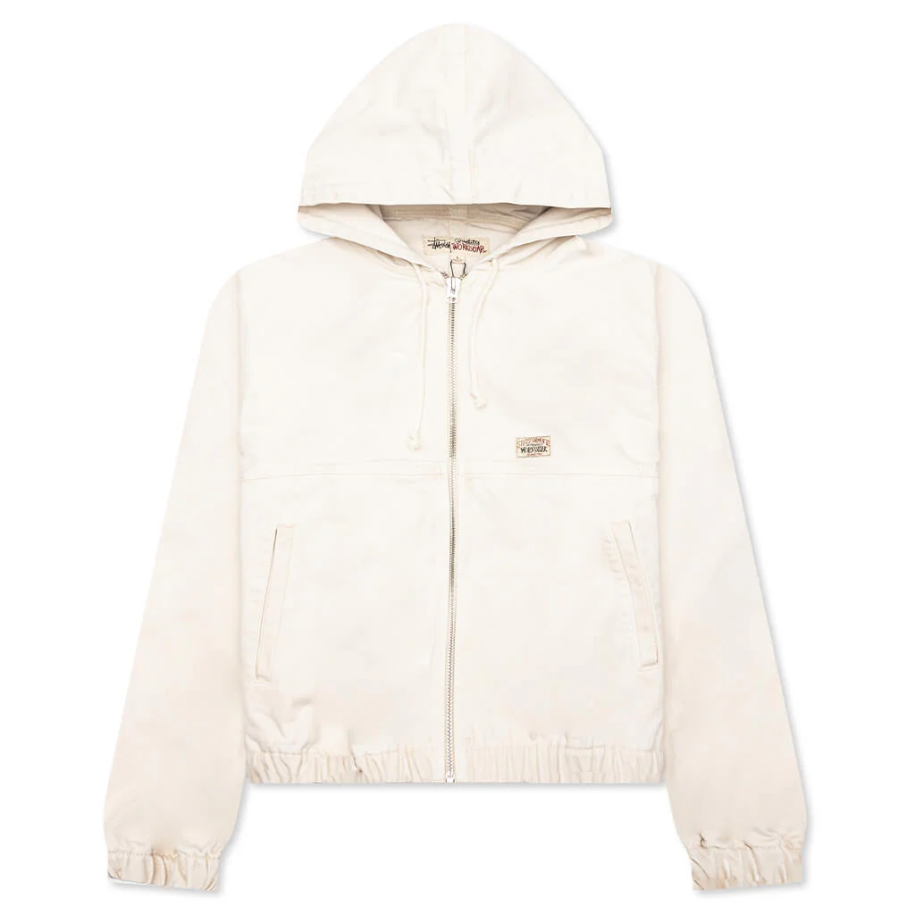 Work Jacket Unlined Canvas - Vintage Natural