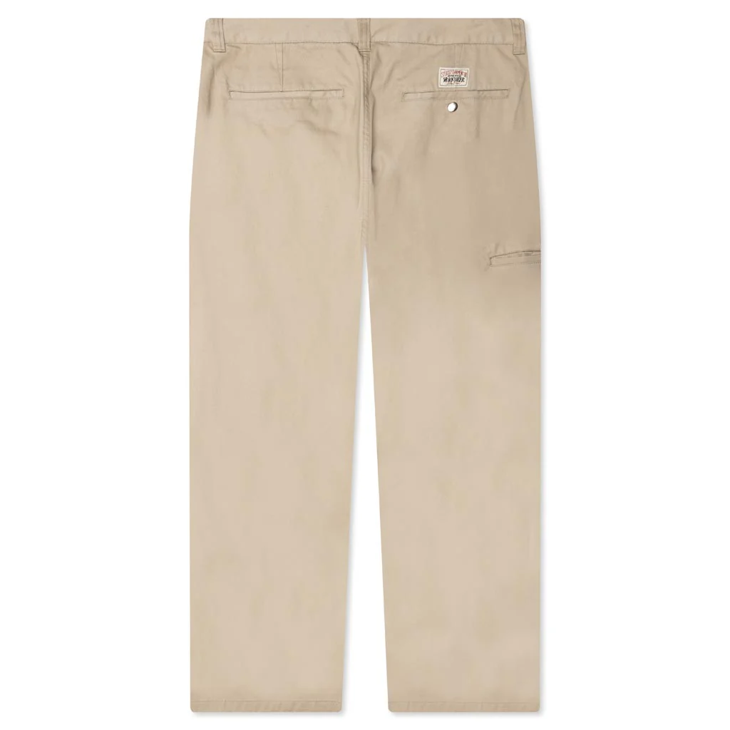 Twill Workgear Trouser - Khaki - Image 2