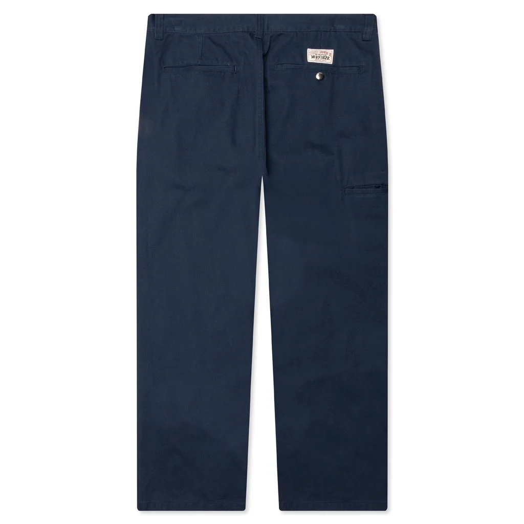 Twill Workgear Trouser - Navy - Image 2