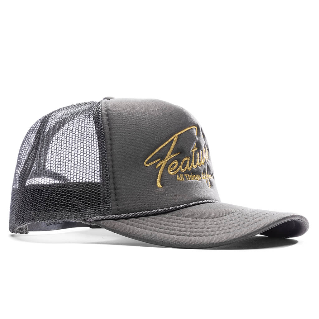 Feature x Wynn Shine Trucker - Charcoal Grey - Image 3