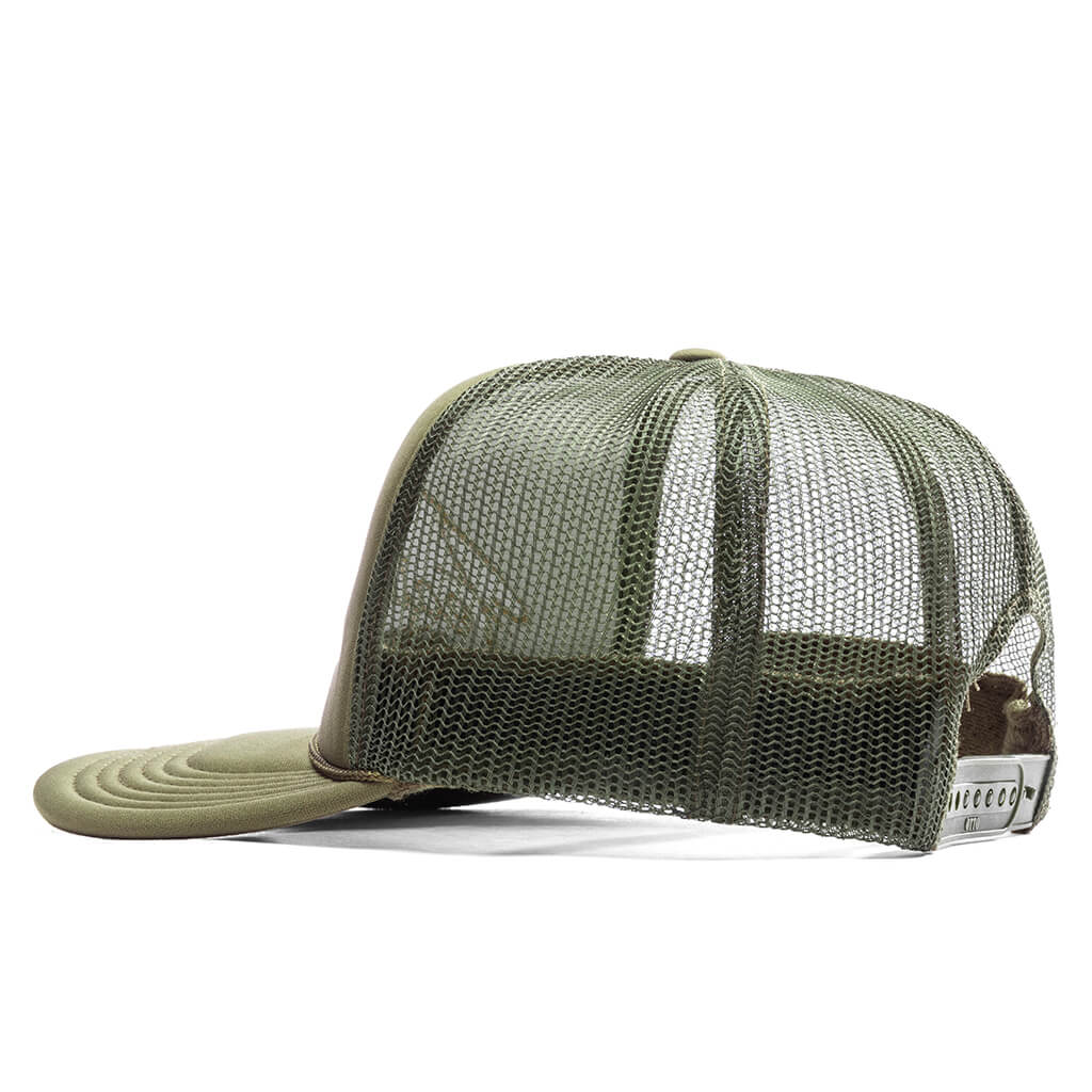 Feature x Wynn Shine Trucker - Olive Green - Image 4