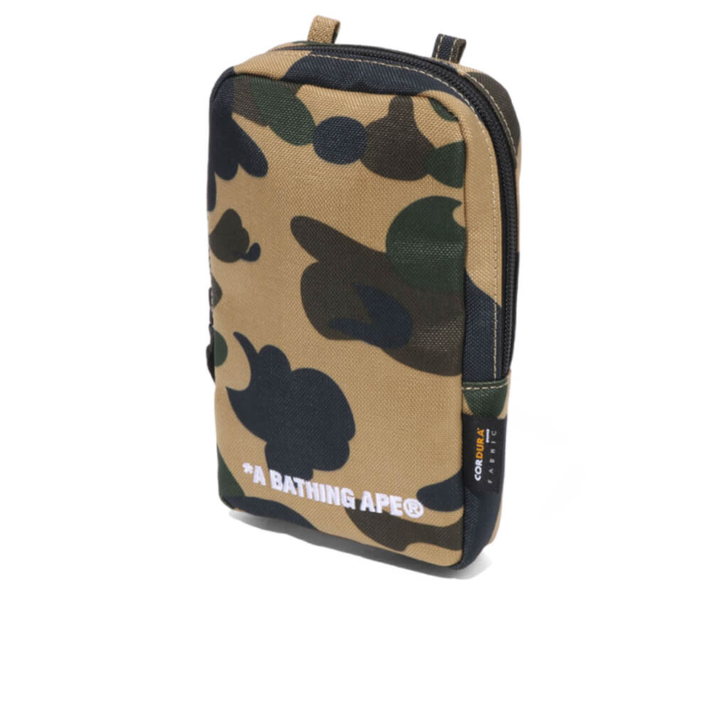 1st Camo Cordura Phone Shoulder Bag - Yellow - Image 3