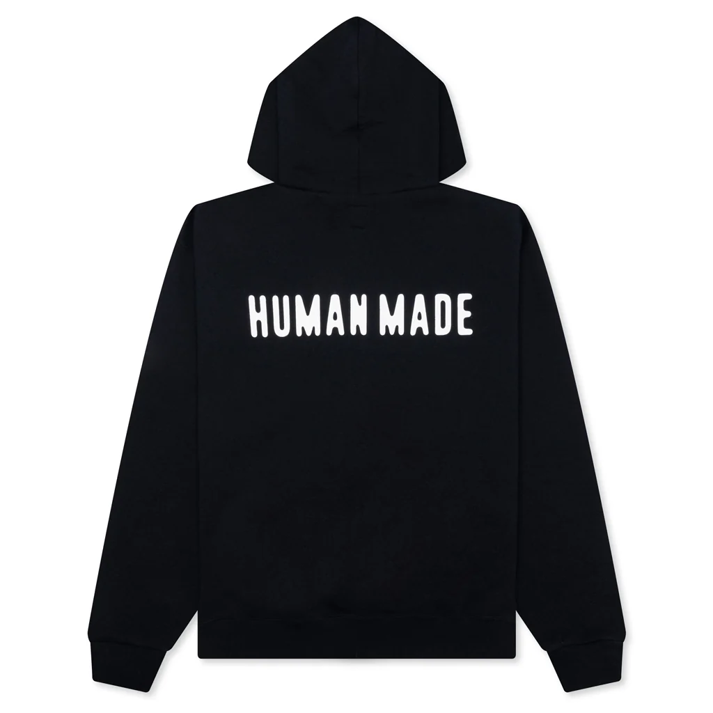 Zip-Up Hoodie - Navy - Image 2