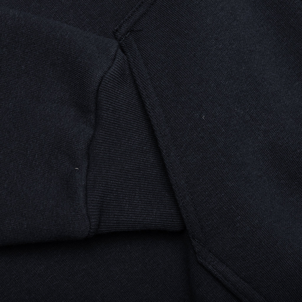 Zip-Up Hoodie - Navy - Image 4