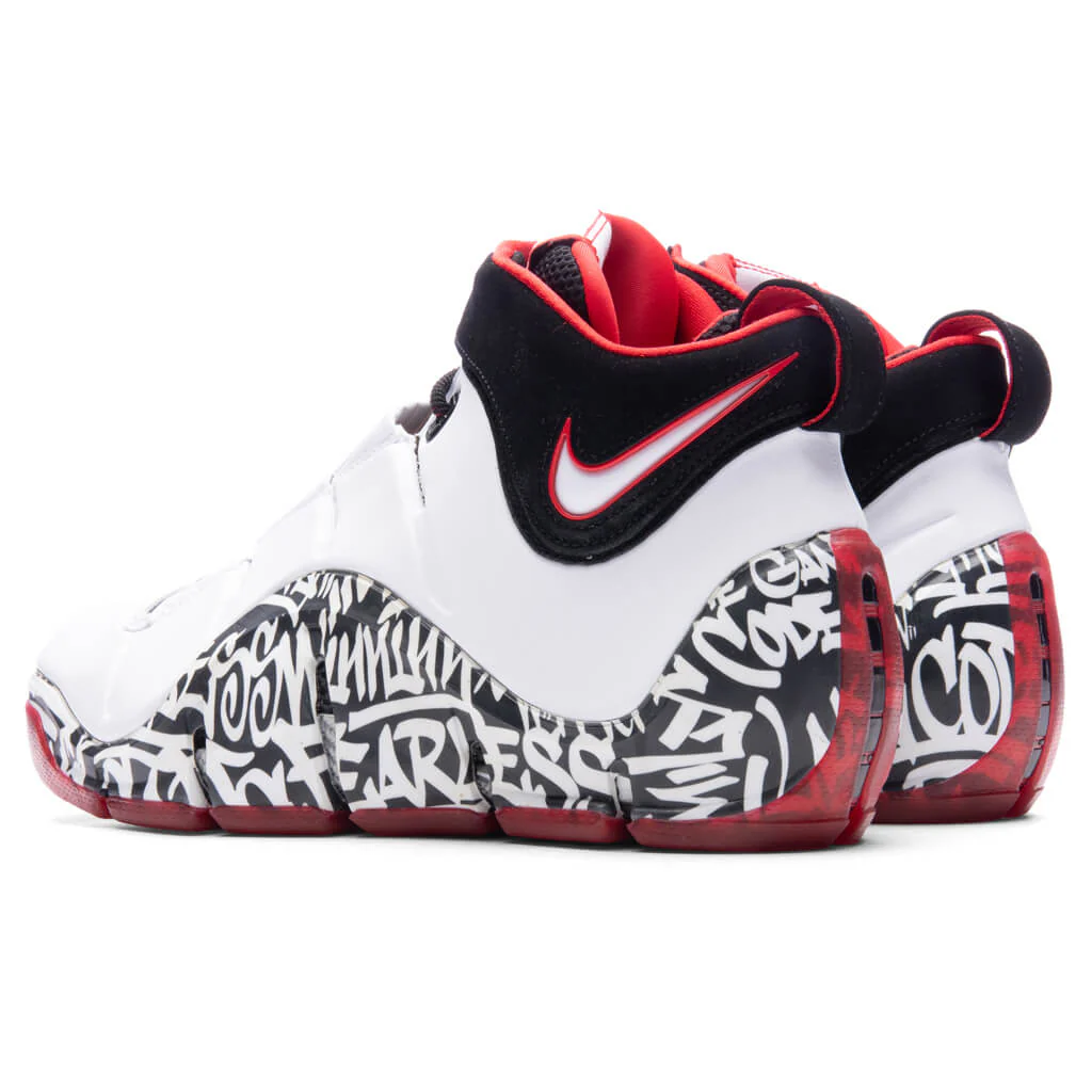 Zoom Lebron IV - White/Black/University Red - Image 3